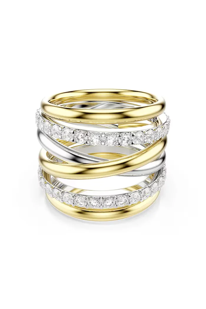 Swarovski Пръстен HYPERBOLA (3 броя) 5740413