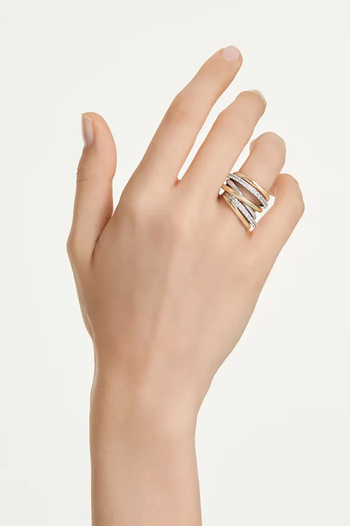Swarovski Пръстен HYPERBOLA (3 броя) 5740413