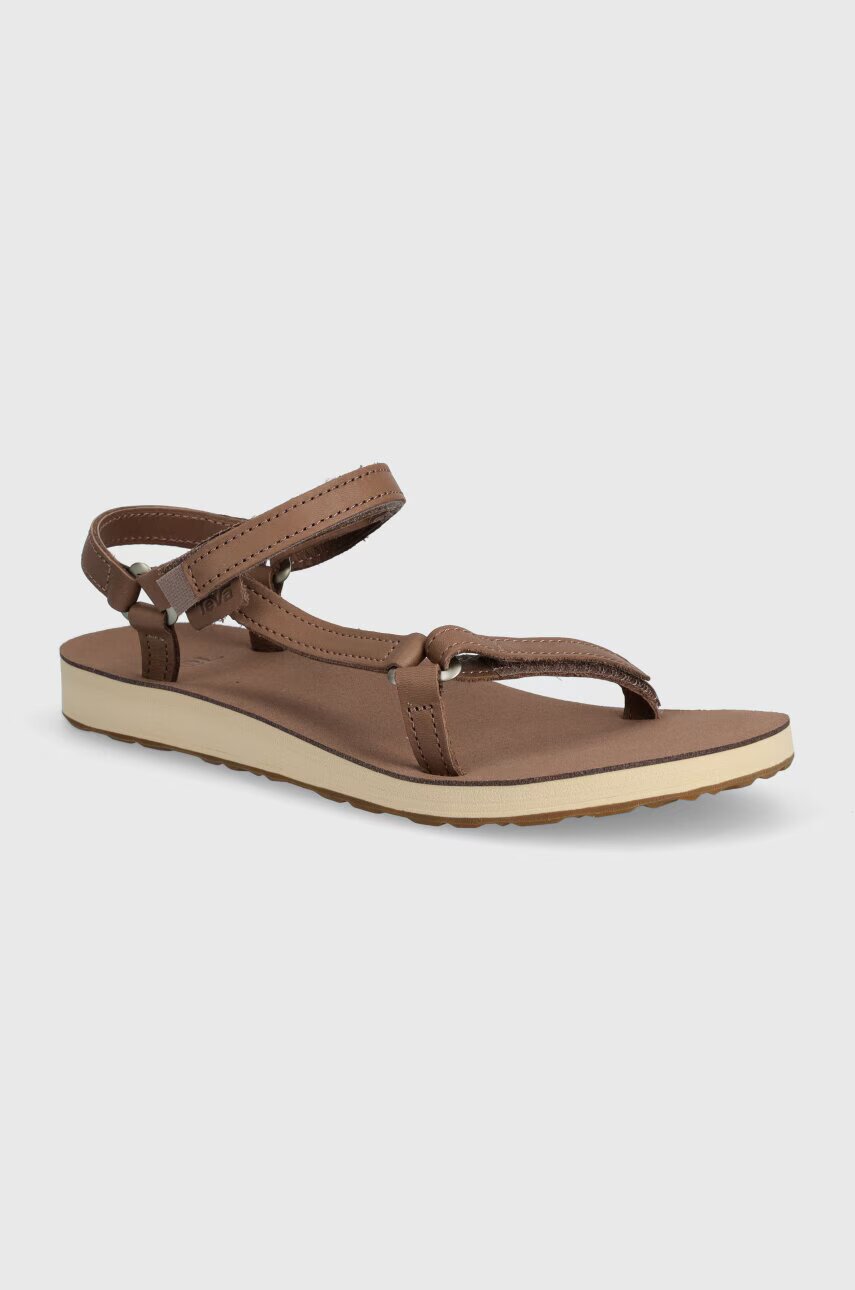 Teva Кожени сандали Original Universal Slim Lea