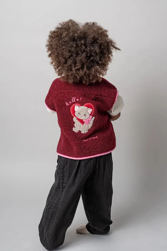 That's mine елек за деца от полар Jordan vest бордо 253396
