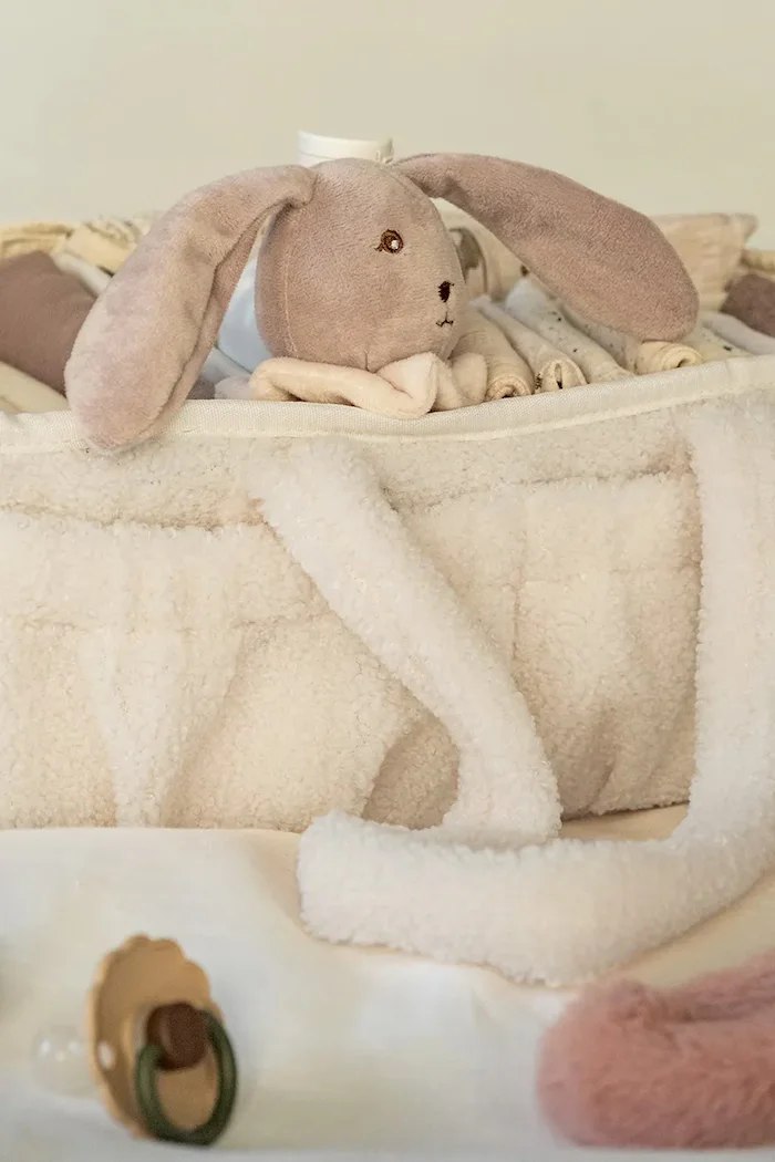 That's mine контейнер за съхранение за бебе Lumi nursing organizer бял 2767135