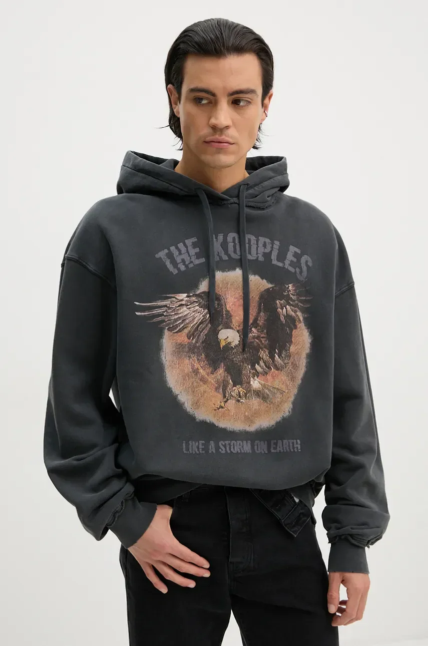The Kooples Памучен суичър
