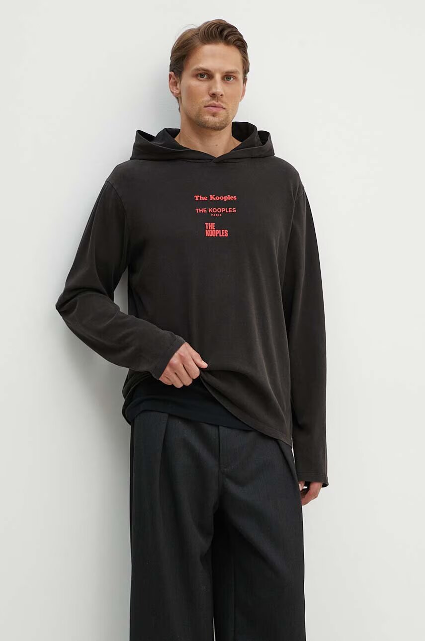 The Kooples Памучен суичър