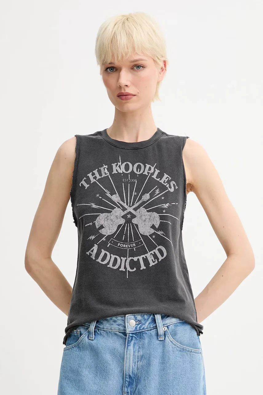 The Kooples Памучен топ
