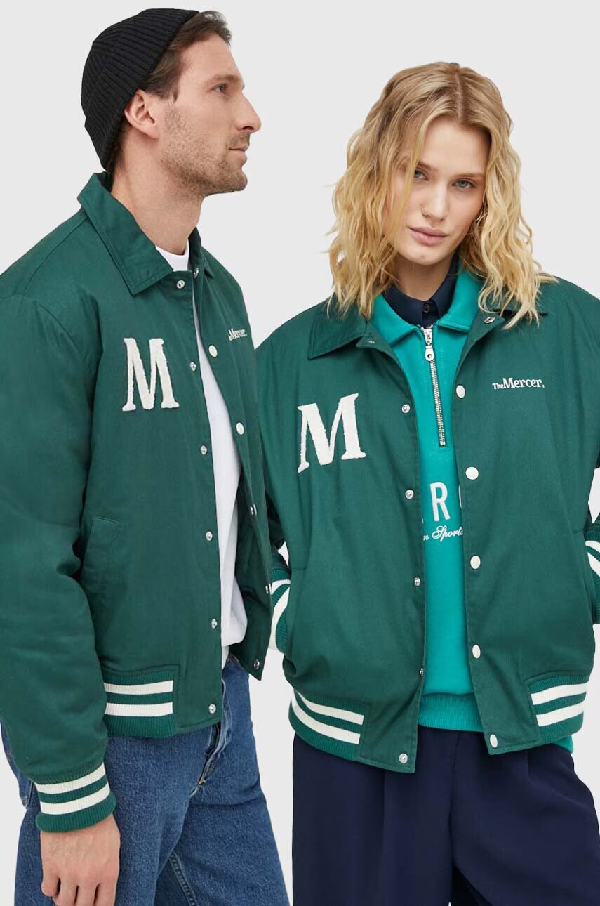 The Mercer Brand Памучно яке The Varsity Polo