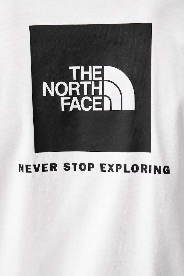 The North Face блуза с дълги ръкави с памук EVOLUTION бяла NF0A8B68FN41