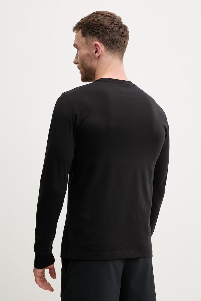 The North Face Блуза с дълги ръкави Simple Dome в черно с изчистен дизайн NF0A8EU3JK31