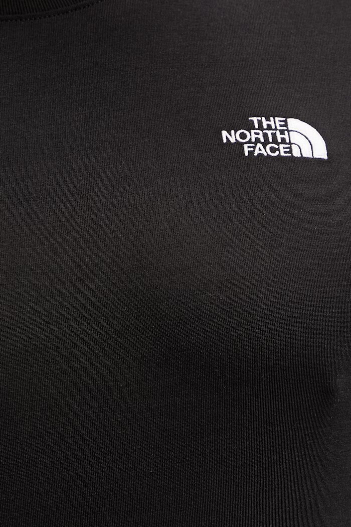 The North Face Блуза с дълги ръкави Simple Dome в черно с изчистен дизайн NF0A8EU3JK31