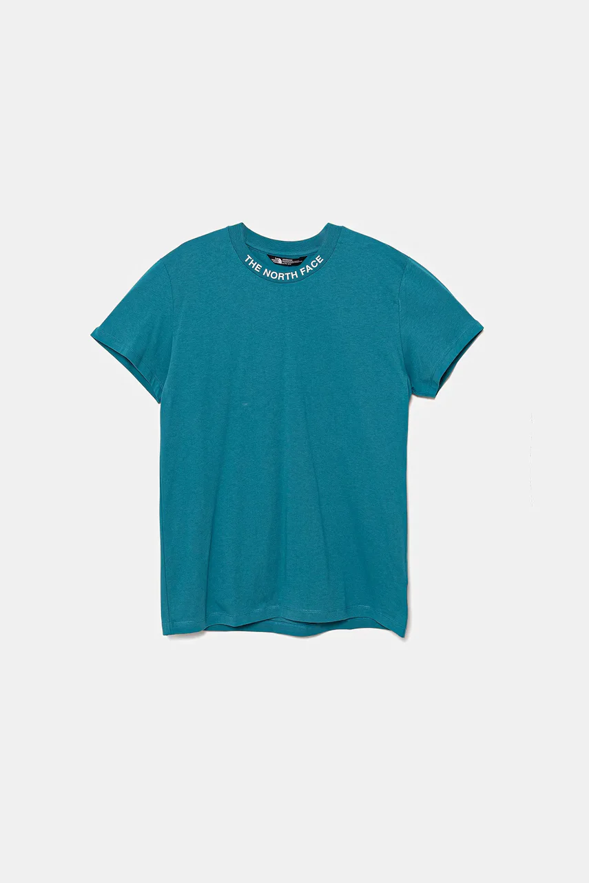 The North Face Детска памучна тениска TEEN NEW SS ZUMU TEE