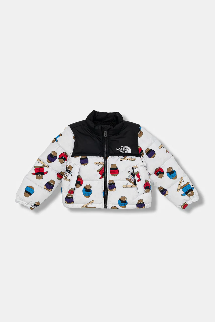 The North Face Детско пухено яке KID 1996 RETRO NUPTSE JACKET -PRINT