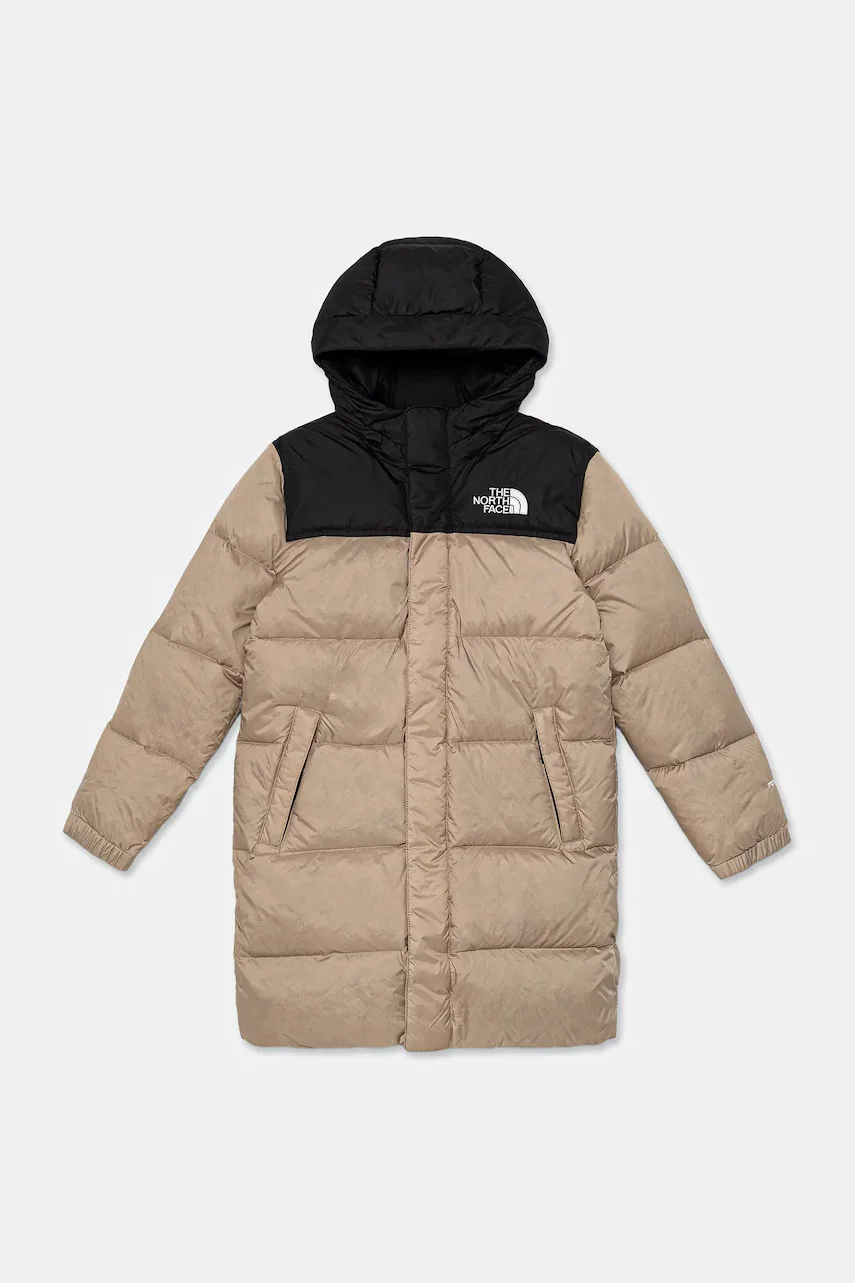 The North Face Детско пухено яке TEEN NUPTSE LONG PARKA