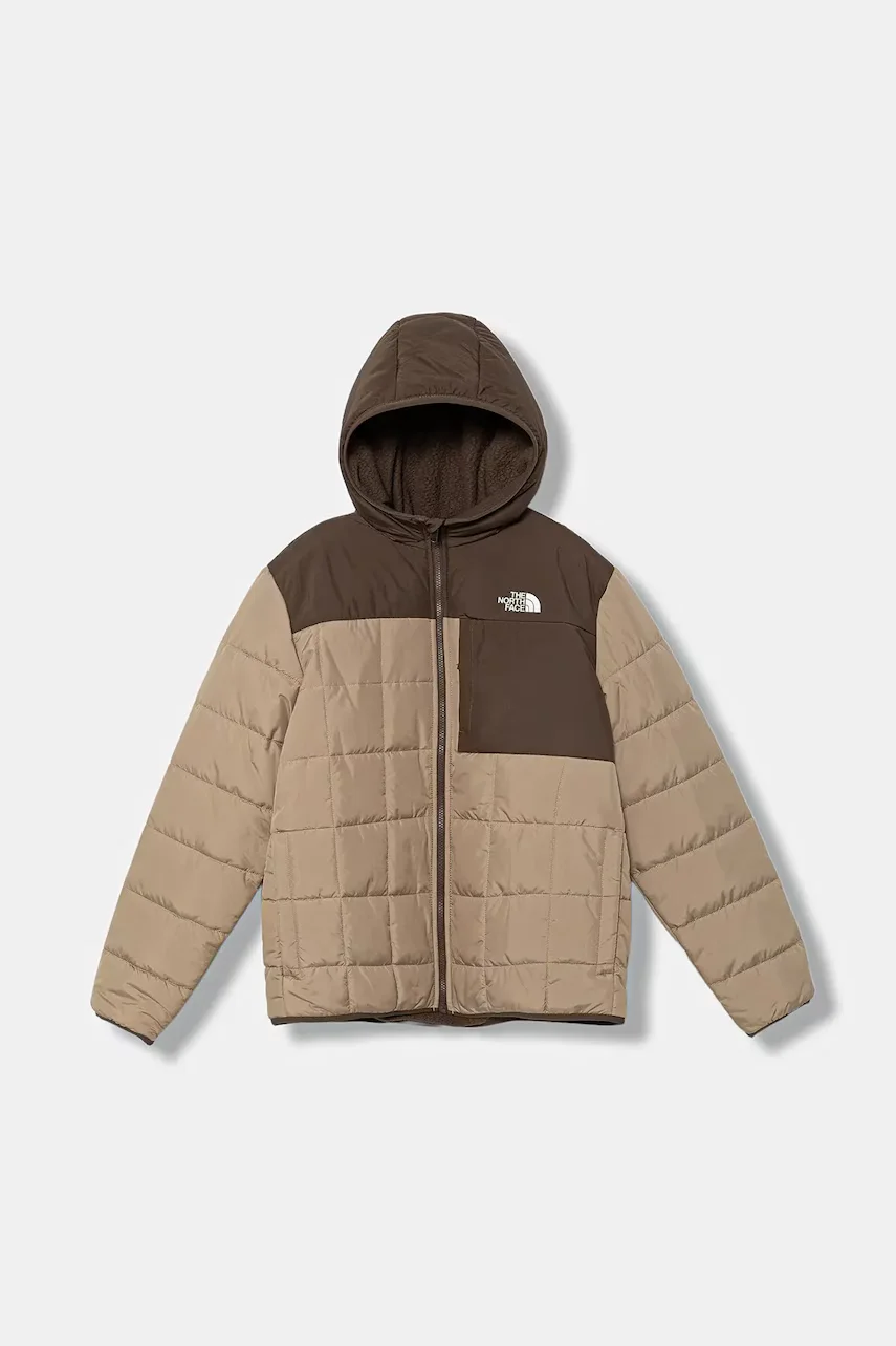 The North Face Детско яке с две лица B REVERSIBLE SHASTA FZ HOODED JACKET