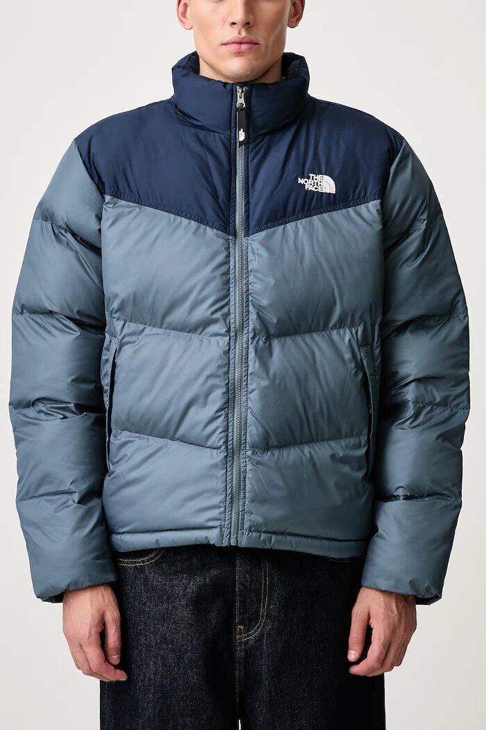 The North Face капитонирано яке мъжко Saikuru синьо NF0A853IS621