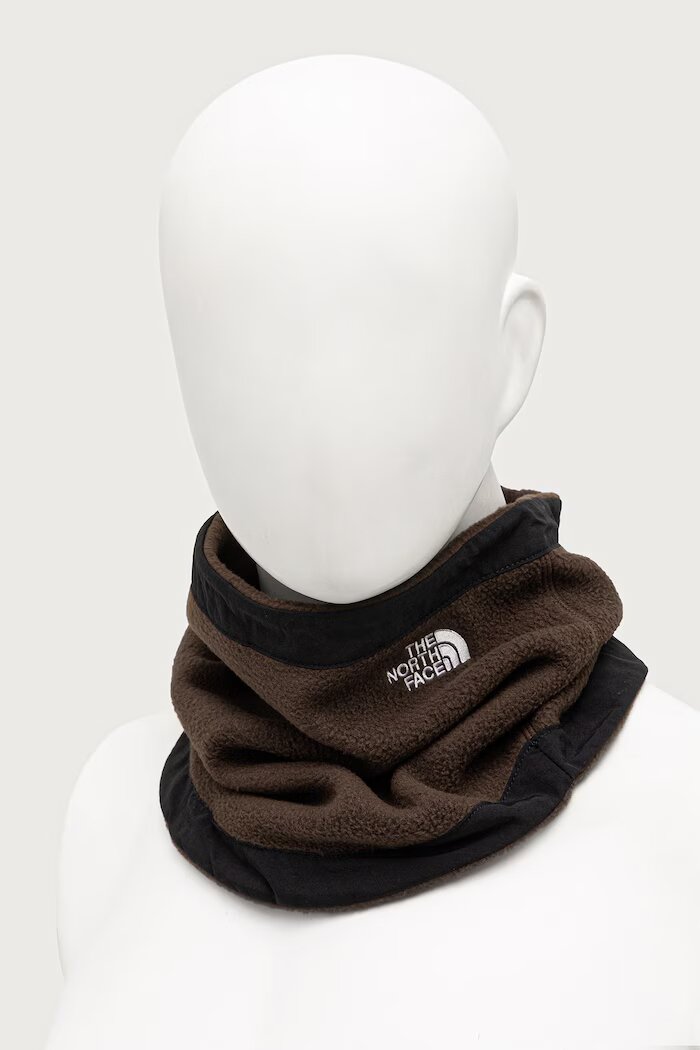 The North Face кръгъл шал от полар Denali кафяв NF0A8884NMF1