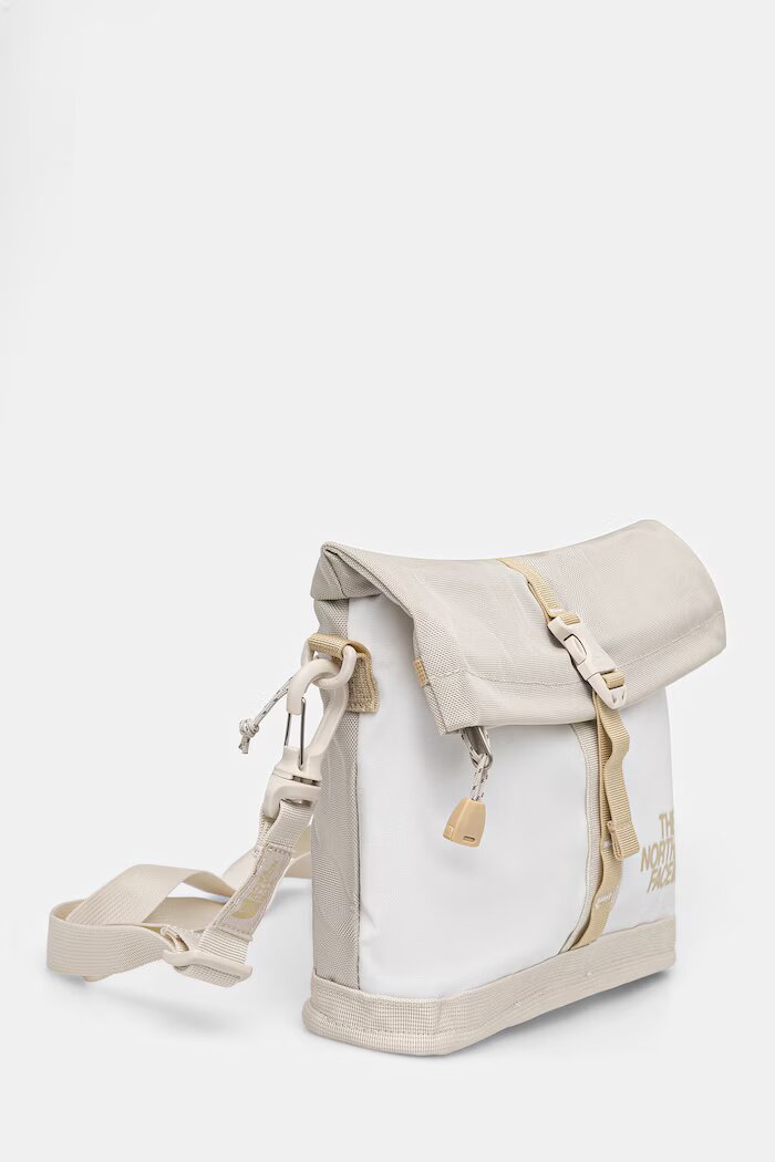 The North Face малка дамска чанта Base Camp Shoulder Bag бежова NF0A8BK6N8V1