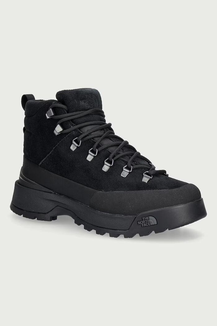 The North Face обувки от велур Glenclyffe черни NF0A8AB4KX71