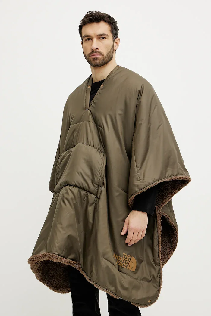 The North Face Одеяло с функция пончо Wawona в кафяво NF0A52USB971