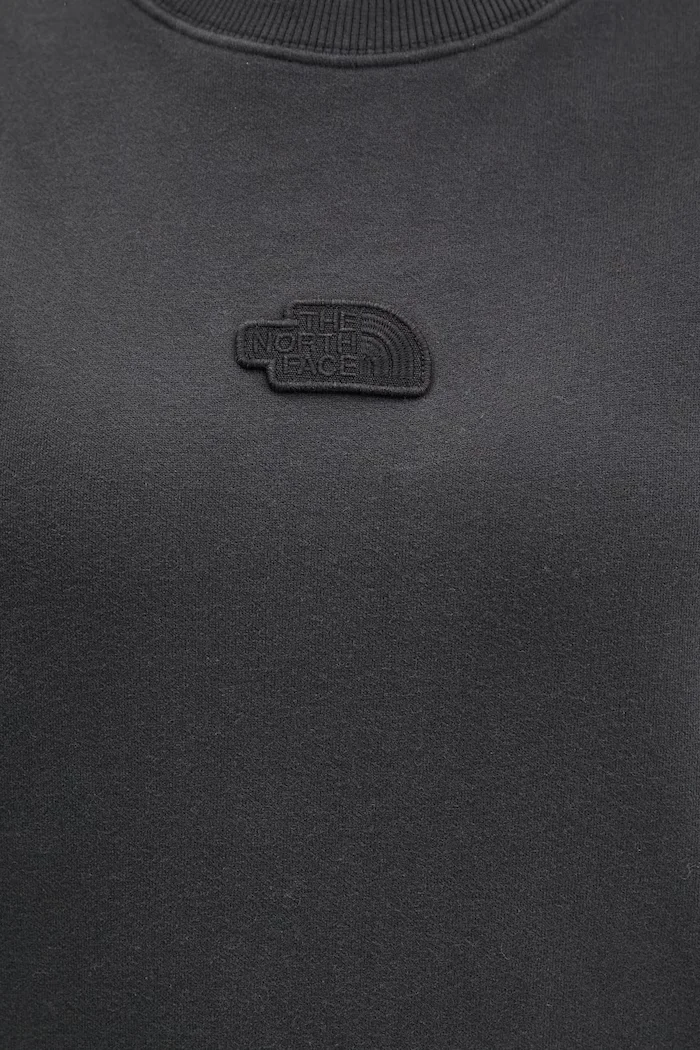The North Face Памучен суичър Nature Relaxed в сиво с апликация NF0A8BVXJK31