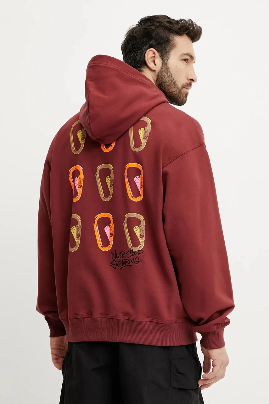 The North Face Памучен суичър Nuptse Oversized