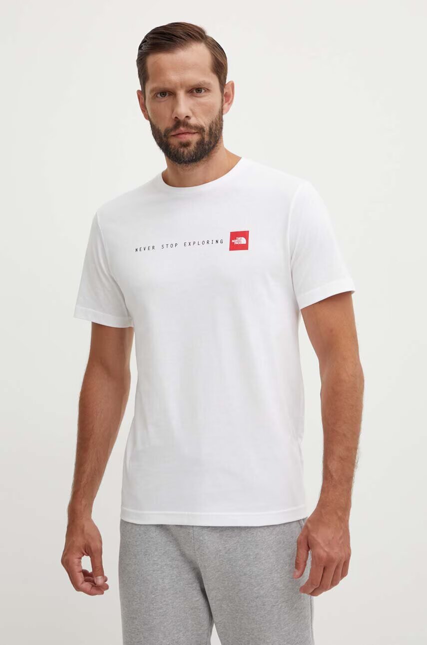 The North Face Памучна тениска M S/S Never Stop Exploring Tee