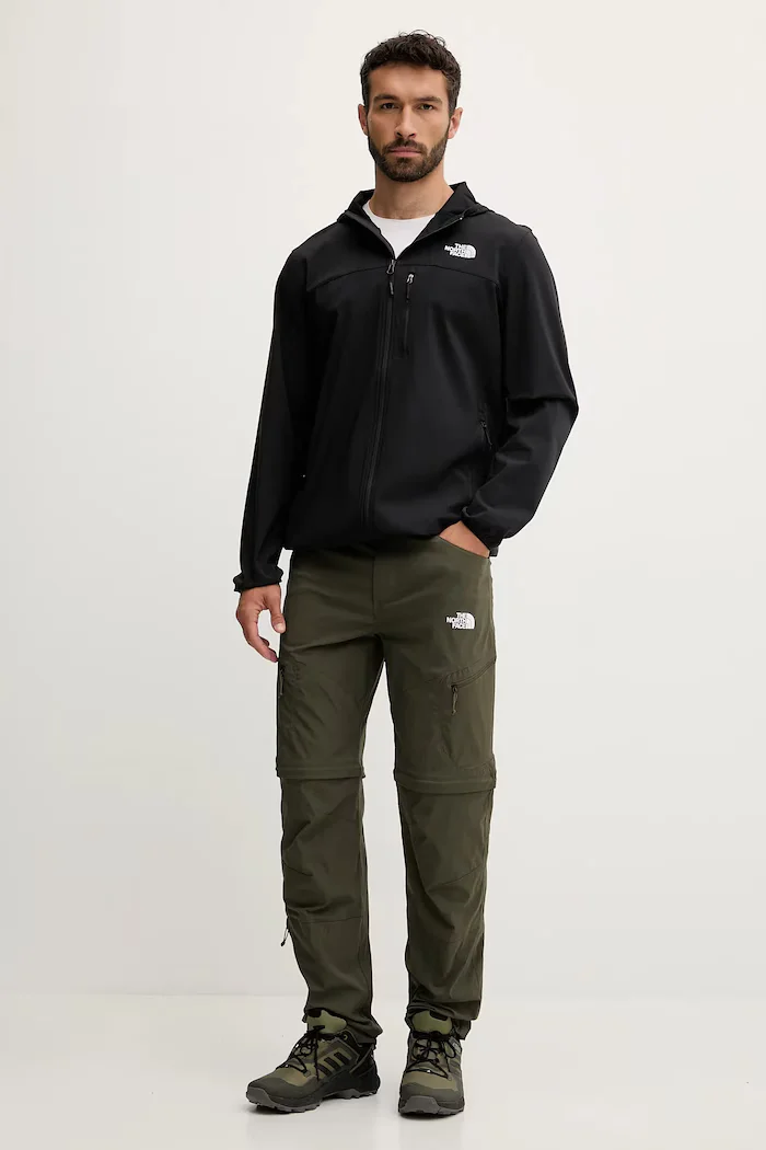 The North Face Панталон за спортове на открито Exploration мъжки в зелено NF0A8EC321L1