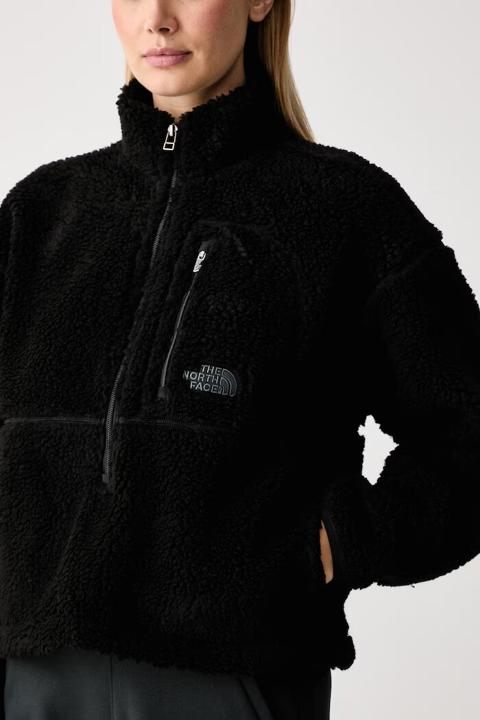 The North Face поларен суичър дамски Extreme Pile черен NF0A8KQZJK31