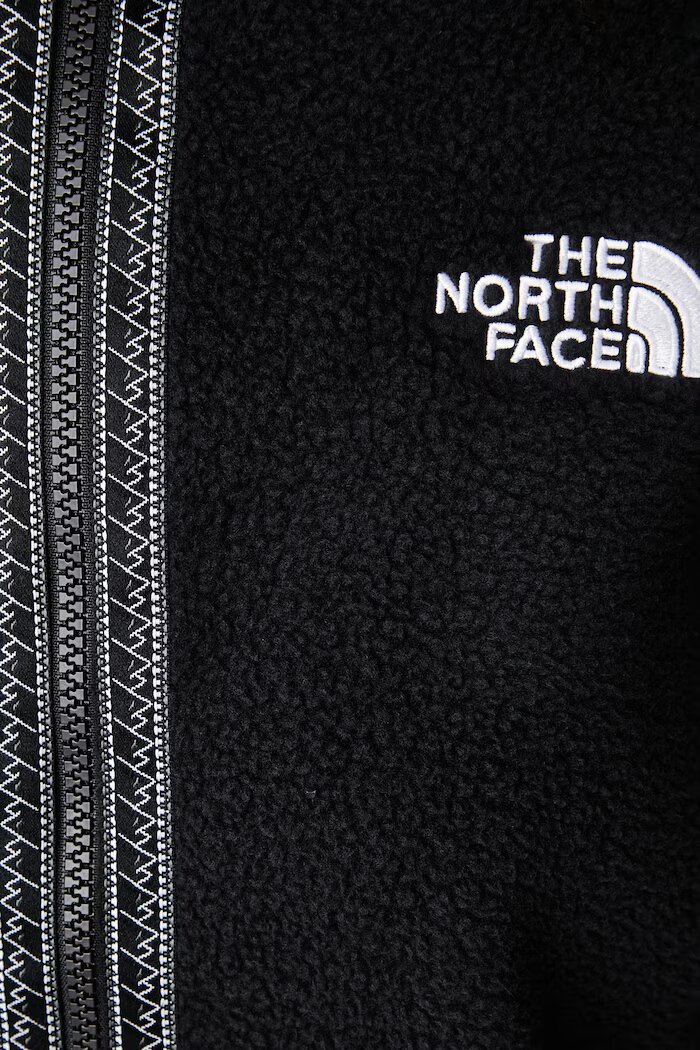The North Face поларен суичър дамски Fleeski Fz Jacket черен NF0A88Z2JK31