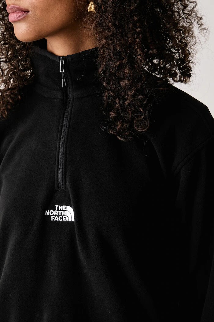 The North Face поларен суичър дамски Novelty черен NF0A8J3ZJK31