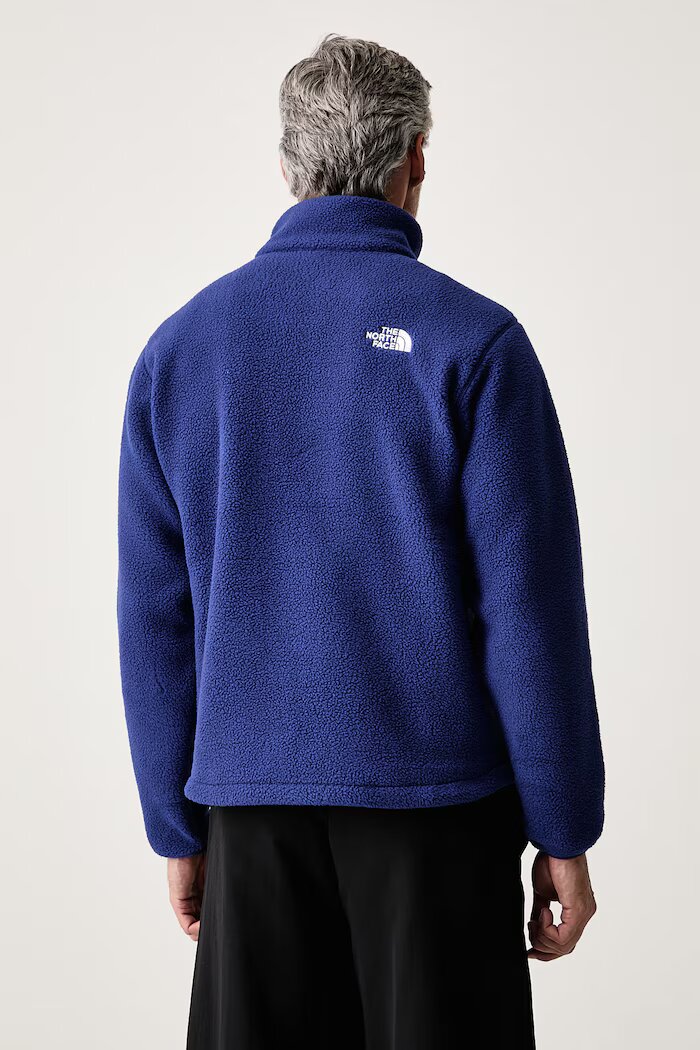 The North Face поларен суичър мъжки Fleeski 1/4 zip син NF0A88XRNLV1