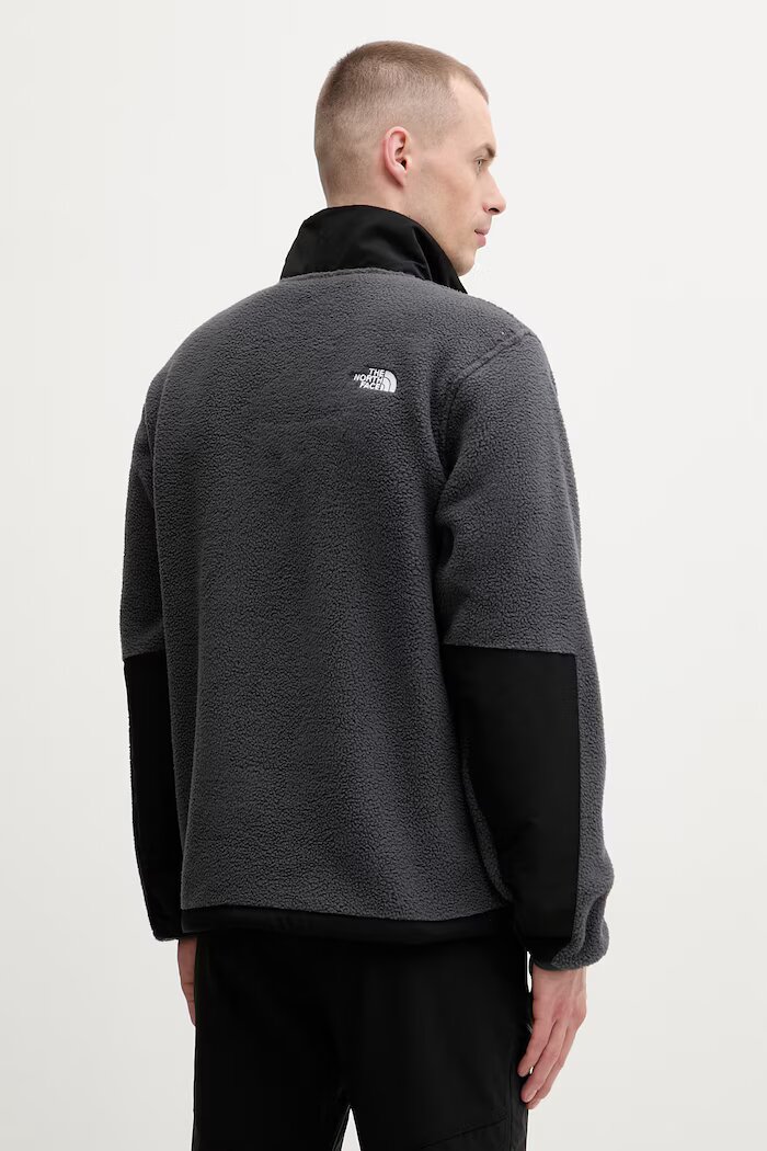 The North Face поларен суичър мъжки Yumiori Off Peak сив NF0A8FKPMN81