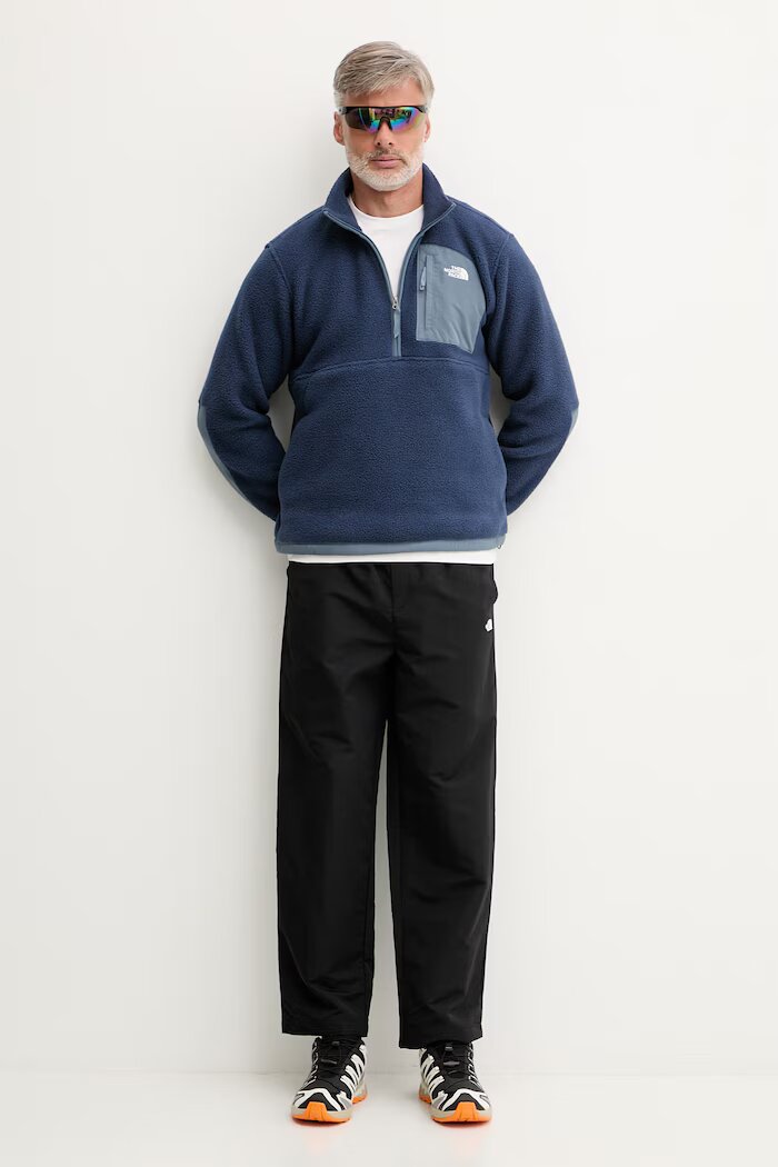 The North Face поларен суичър мъжки Yumiori Off Peak тъмносин NF0A8FKPMOE1