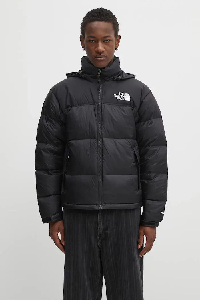 The North Face Пухено яке 1996 Retro Nuptse в черно зимен модел NF0A3C8DGOE1