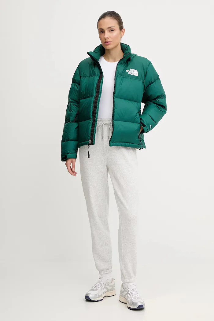 The North Face Пухено яке 1996 Retro Nuptse в зелено зимен модел NF0A3XEO1KI1