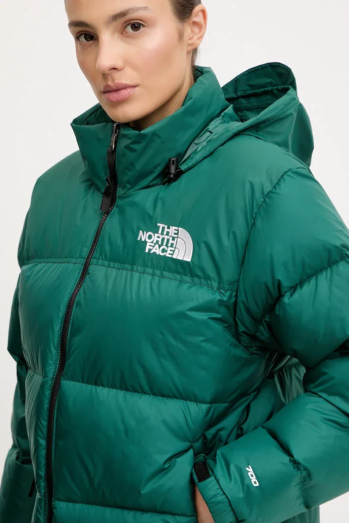 The North Face Пухено яке 1996 Retro Nuptse в зелено зимен модел NF0A3XEO1KI1