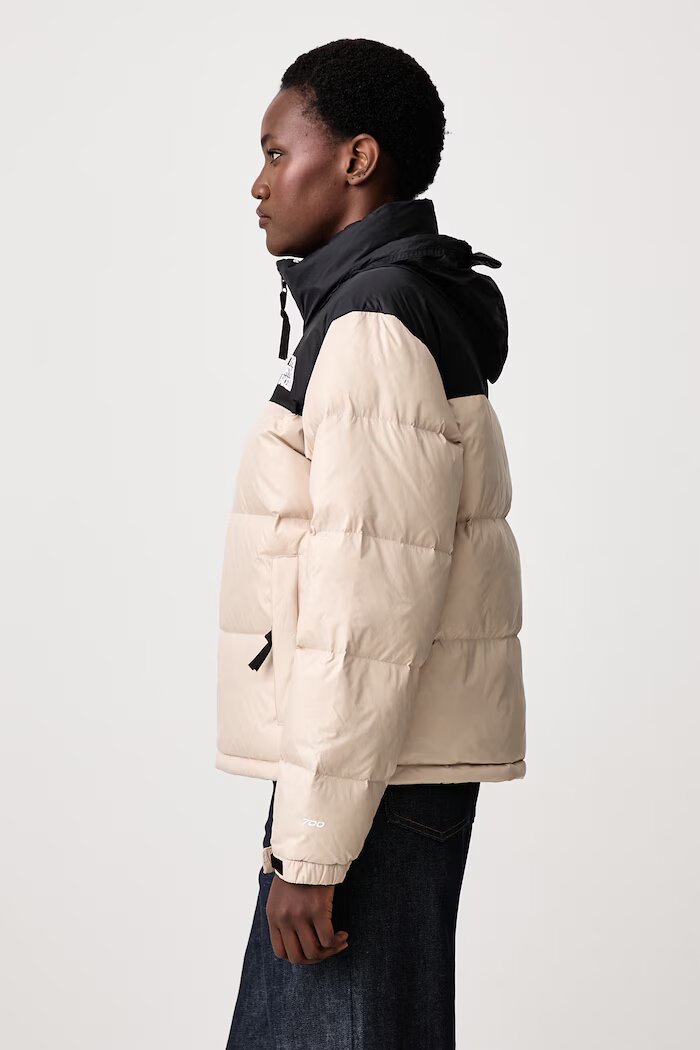 The North Face пухено яке дамско 1996 Retro Nuptse бежово NF0A3XEOPC71