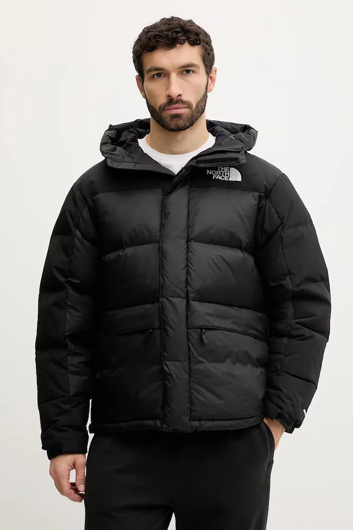 The North Face Пухено яке HMLYN Down в черно зимен модел NF0A4QYXGOF1