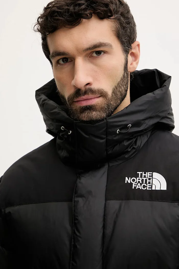 The North Face Пухено яке HMLYN Down в черно зимен модел NF0A4QYXGOF1