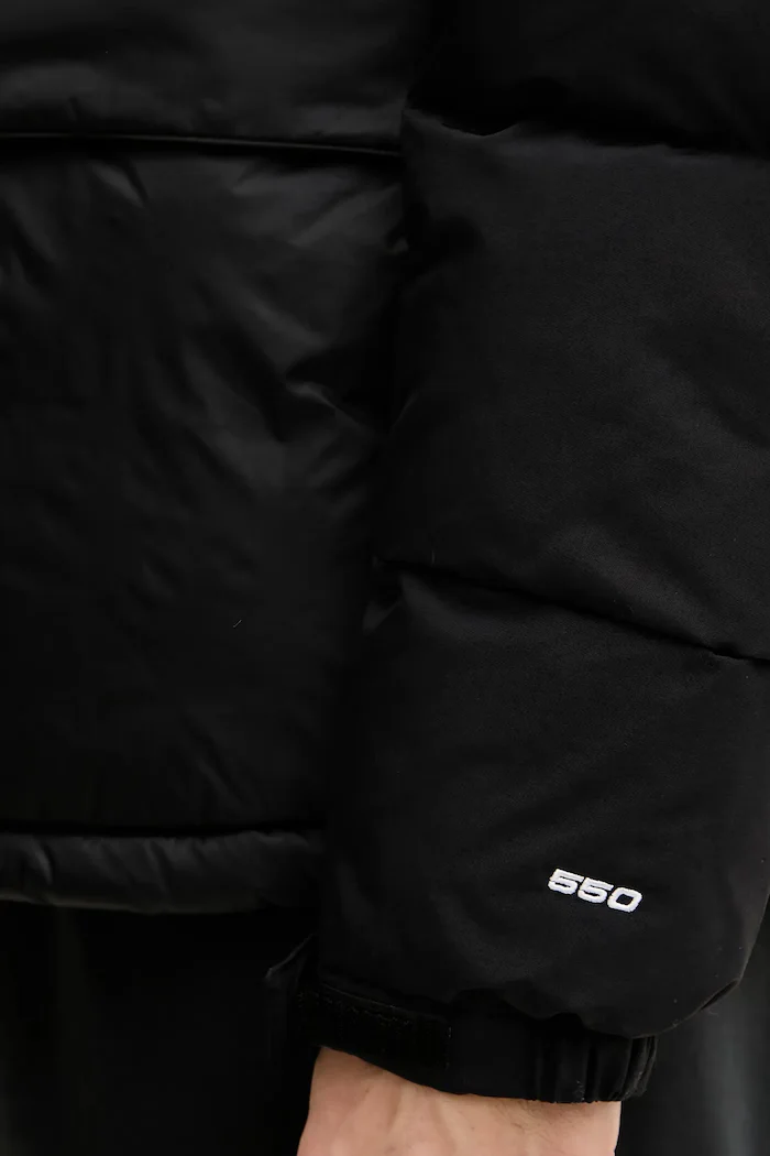 The North Face Пухено яке HMLYN Down в черно зимен модел NF0A4QYXGOF1
