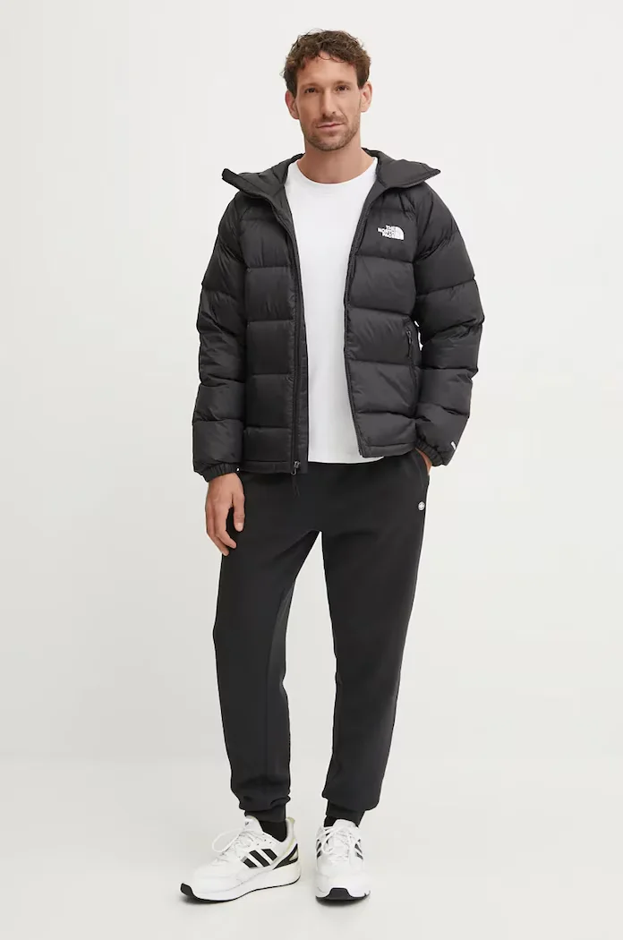 The North Face Пухено яке Hydrenalite в черно зимен модел NF0A5GIEJK31