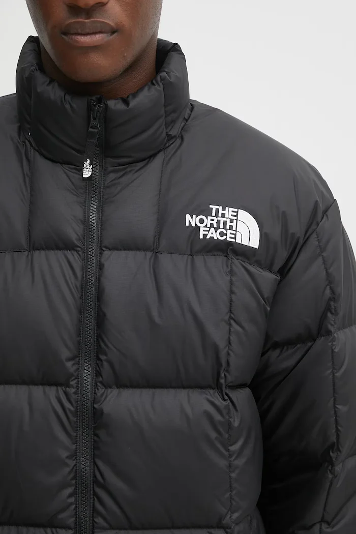 The North Face Пухено яке Lhotse в черно зимен модел NF0A3Y23GOE1
