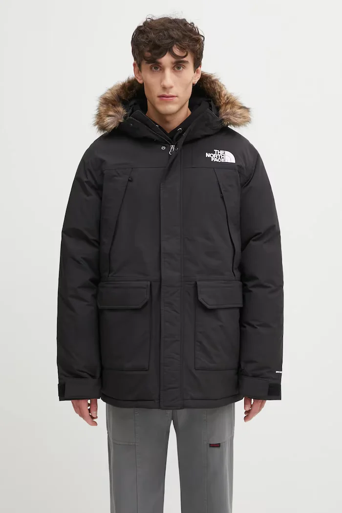 The North Face Пухено яке McMurdo в черно зимен модел NF0A5GJFKX71