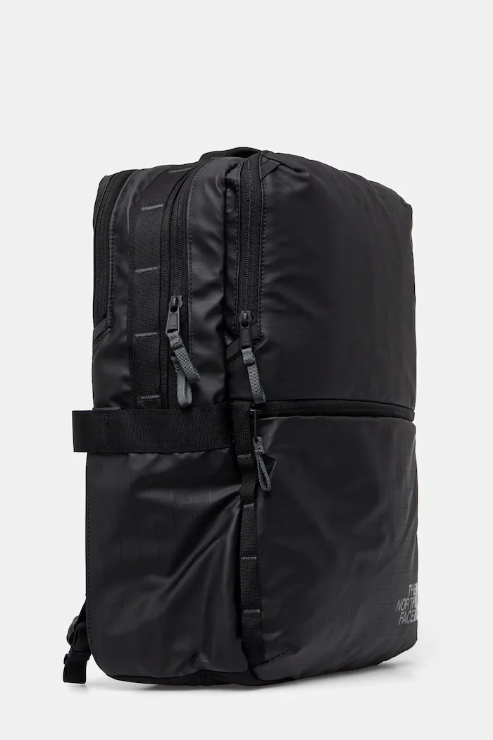 The North Face Раница Base Camp Voyager в черно голям размер с изчистен дизайн NF0A81DMKT01