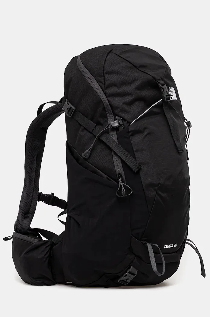 The North Face Раница Terra 40L в черно голям размер с изчистен дизайн NF0A87C34GZ1