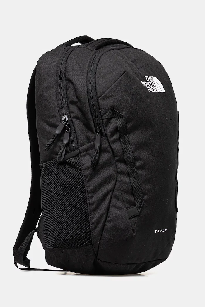 The North Face Раница Vault в черно голям размер с изчистен дизайн NF0A3VY24H01
