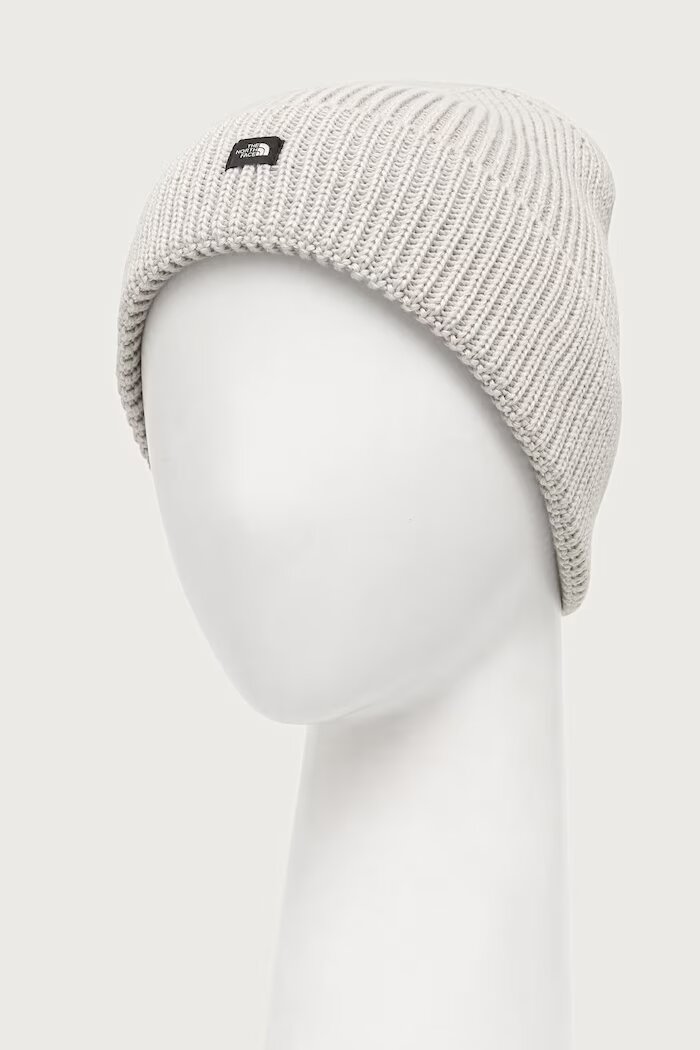 The North Face шапка beanie MINI LOGO сива NF0A8HMFMYB1