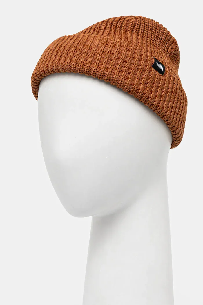 The North Face Шапка Fisherman Beanie в кафяво NF0A55JGBOE1