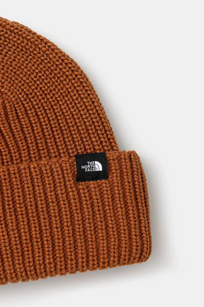 The North Face Шапка Fisherman Beanie в кафяво NF0A55JGBOE1