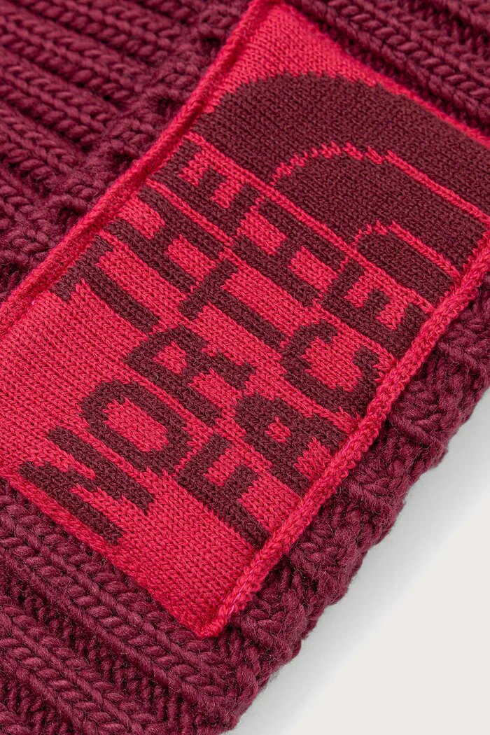 The North Face шапка Heritage Ski Tuke бордо NF0A7WJORGW1