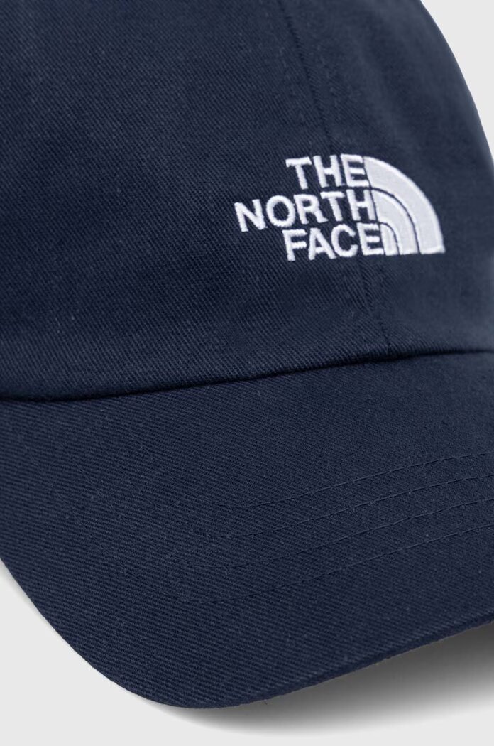 The North Face Шапка с козирка Norm Hat в тъмносиньо с апликация NF0A7WHO8K21
