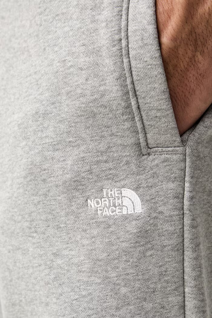The North Face спортен панталон мъжки с памук Essential сив NF0A8CWCCQO1